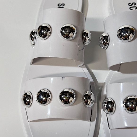 🛍️SCHUTZ  Jelly lizzie slide studded sandals size 8‎ - Picture 10 of 11